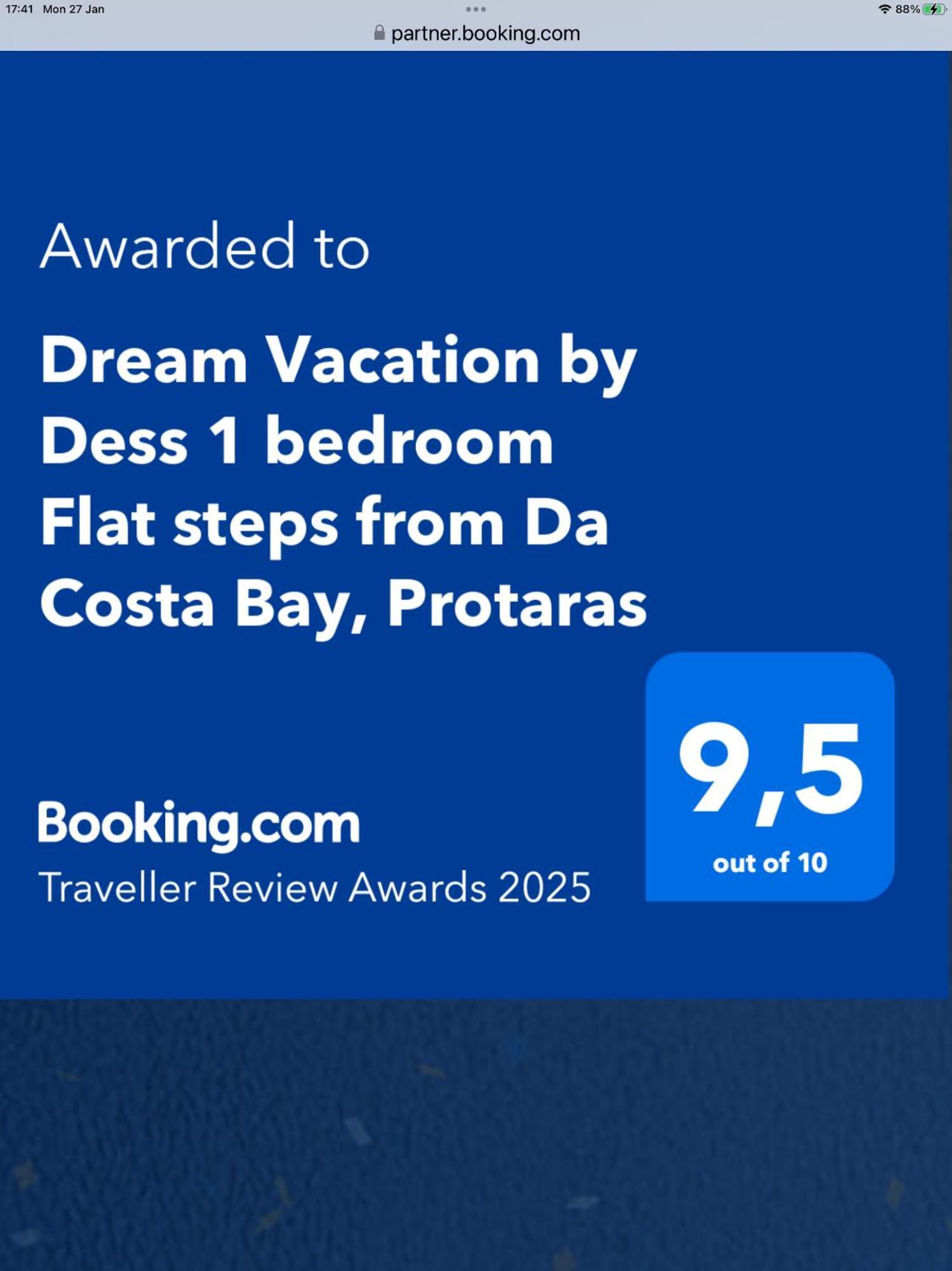Apartamento Dream Vacation By The Sea Protaras Exterior foto